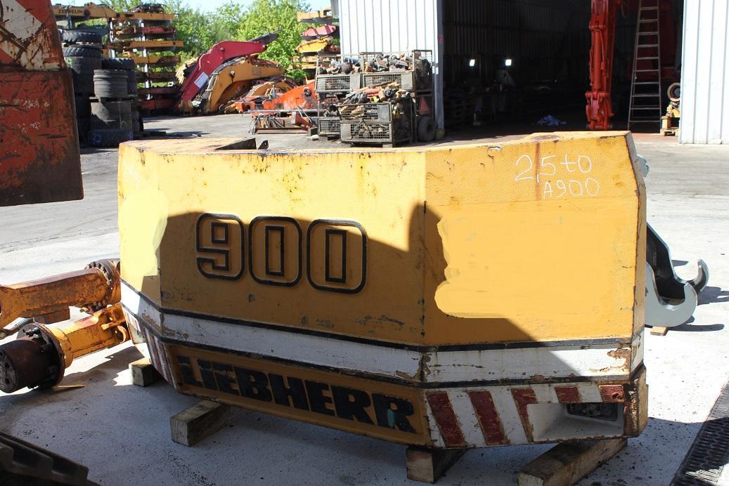 Liebherr A 900 B - Vægtklods for Gravemaskine: billede 5 Liebherr A 900 B - Vægtklods for Gravemaskine: billede 5