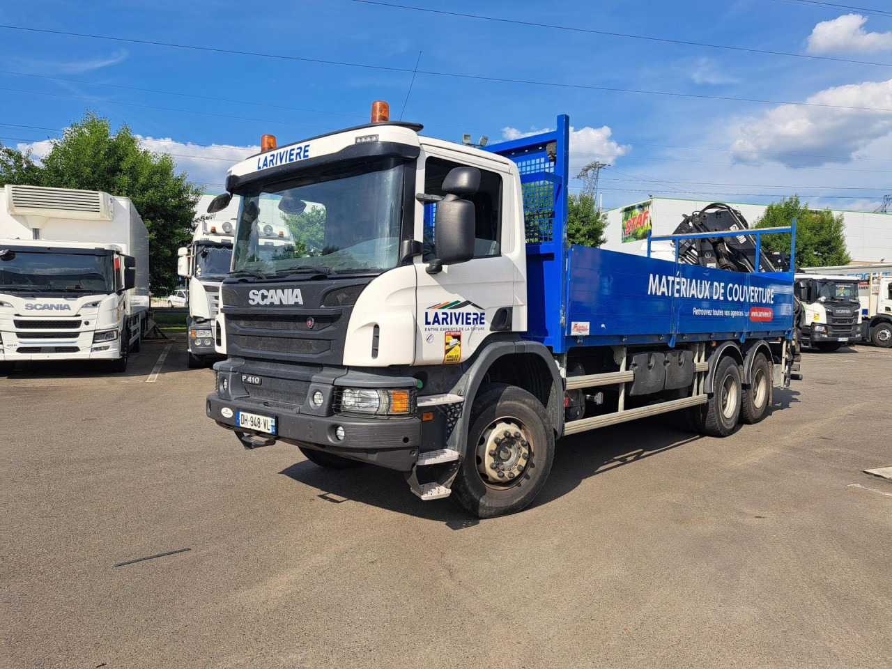 SCANIA SCANIA P410 6x4 - Lastbil chassis: billede 1 SCANIA SCANIA P410 6x4 - Lastbil chassis: billede 1