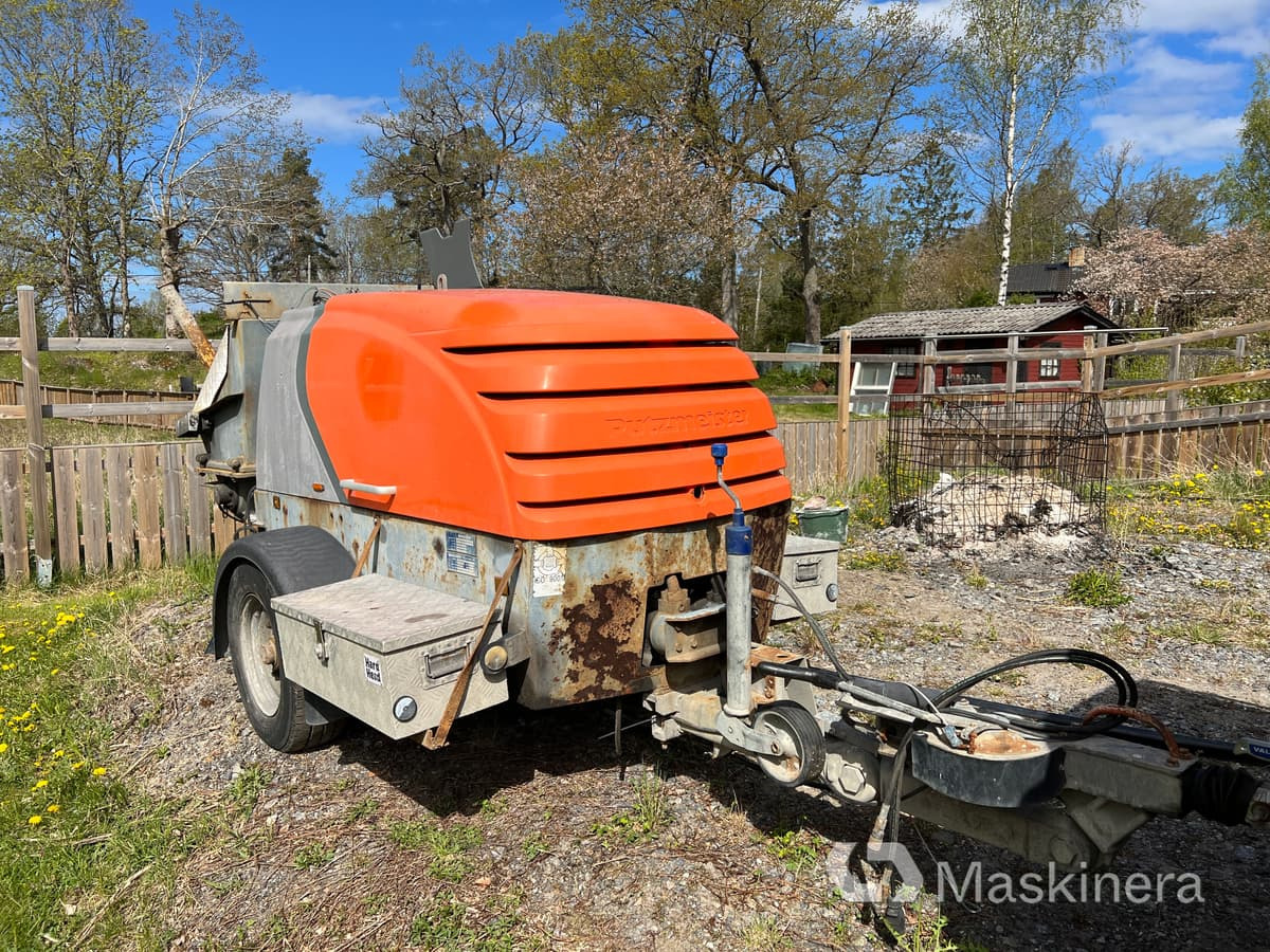 Betongpump Släpvagn Putzmeister P718 - Stationær betonpumpe: billede 4 Betongpump Släpvagn Putzmeister P718 - Stationær betonpumpe: billede 4