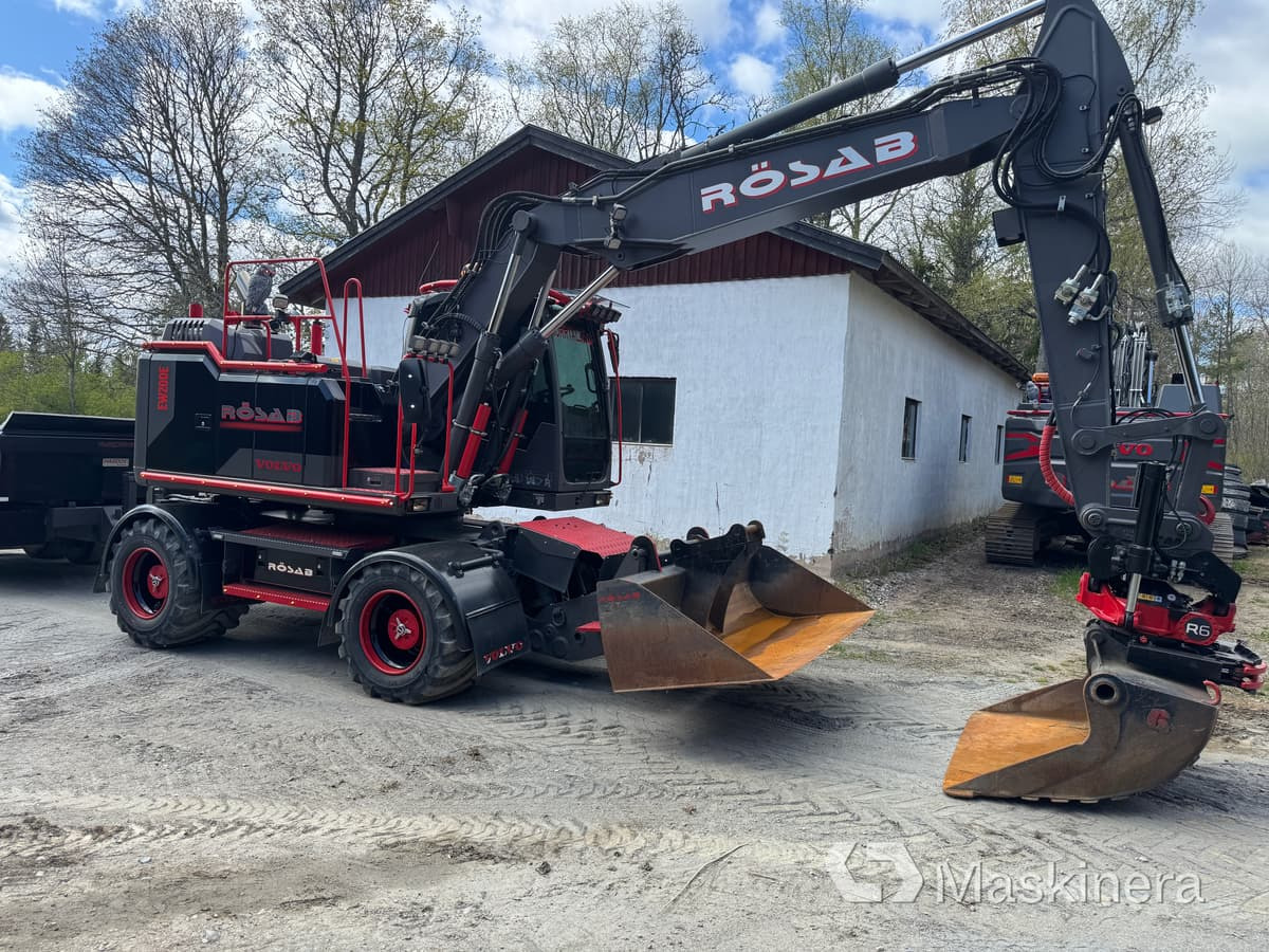 Hjulgrävare Volvo EW160E med kärra - Bæltegravemaskine: billede 4 Hjulgrävare Volvo EW160E med kärra - Bæltegravemaskine: billede 4
