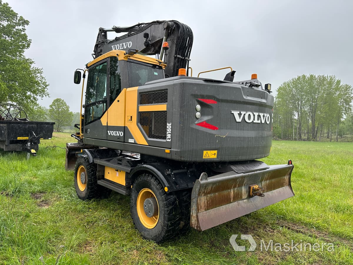Hjulgrävare Volvo EW160E med vagn och redskap - Bæltegravemaskine: billede 3 Hjulgrävare Volvo EW160E med vagn och redskap - Bæltegravemaskine: billede 3