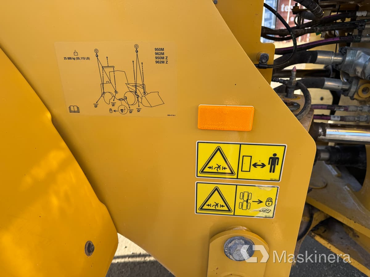 Gummihjulslæsser Hjullastare Cat 962M med skopa: billede 34