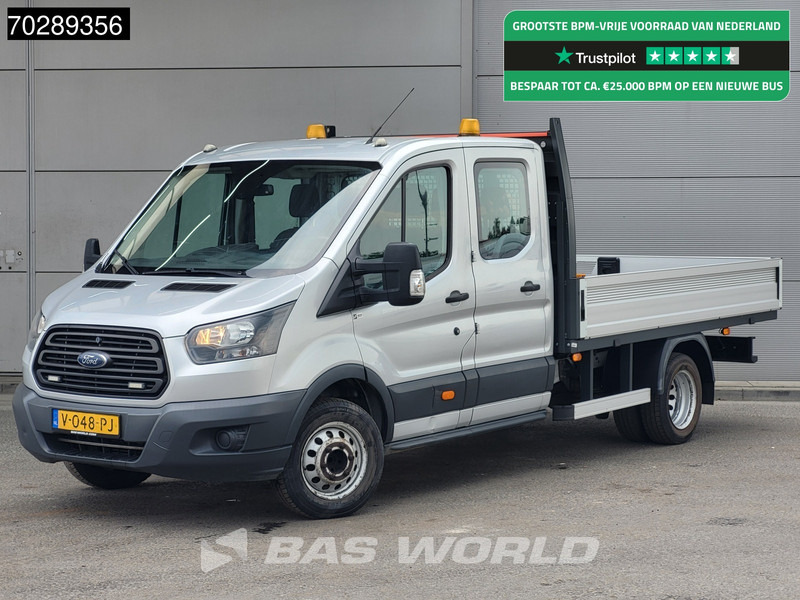 Ford Transit 170pk Open Laadbak Dubbellucht Trekhaak Navi Airco Cruise Euro6 Pritsche Pickup Open Box Airco Trekhaak Cruise control - Ladbil: billede 1 Ford Transit 170pk Open Laadbak Dubbellucht Trekhaak Navi Airco Cruise Euro6 Pritsche Pickup Open Box Airco Trekhaak Cruise control - Ladbil: billede 1