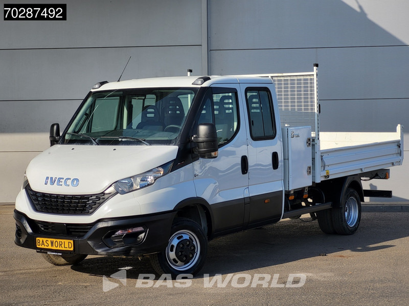 Iveco Daily 35C16 3.0L Kipper met Kist Dubbel Cabine Dubbellucht 3,5t Trekhaak Navi Airco Cruise Camera Euro6 Tipper Benne Kieper 2m3 Airco - Ladbil med tip: billede 3 Iveco Daily 35C16 3.0L Kipper met Kist Dubbel Cabine Dubbellucht 3,5t Trekhaak Navi Airco Cruise Camera Euro6 Tipper Benne Kieper 2m3 Airco - Ladbil med tip: billede 3