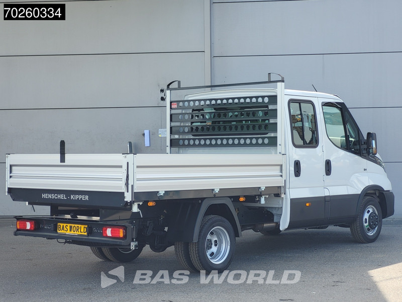 Ny Ladbil med tip Iveco Daily 35C21 3 zijdige Kipper Dubbel Cabine 210PK 3.0L Dubbellucht Airco Cruise LED Camera Tipper Benne Kieper 2m3 Airco: billede 6