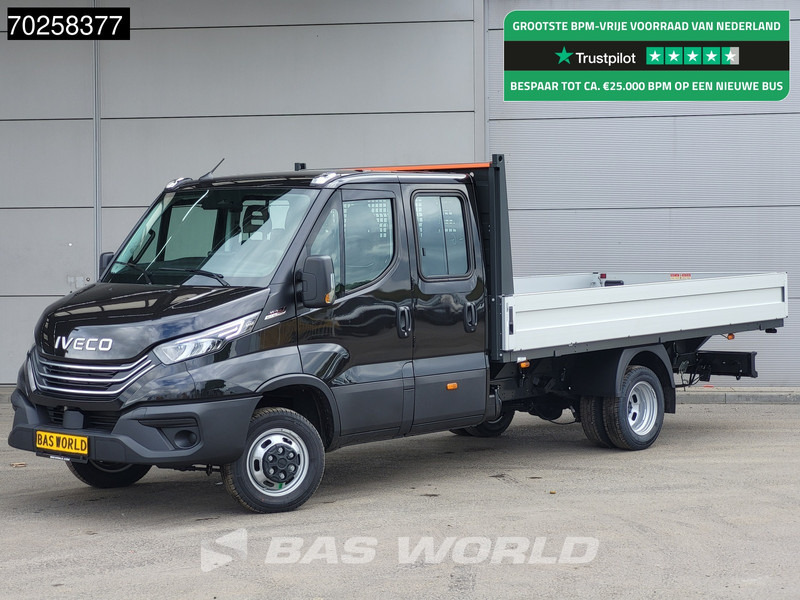 Iveco Daily 35C21 Automaat 2025model Open laadbak Dubbel Cabine CarPlay ACC LED 3,5T Trekvermogen Pritsche Pickup Airco - Ladbil: billede 1 Iveco Daily 35C21 Automaat 2025model Open laadbak Dubbel Cabine CarPlay ACC LED 3,5T Trekvermogen Pritsche Pickup Airco - Ladbil: billede 1