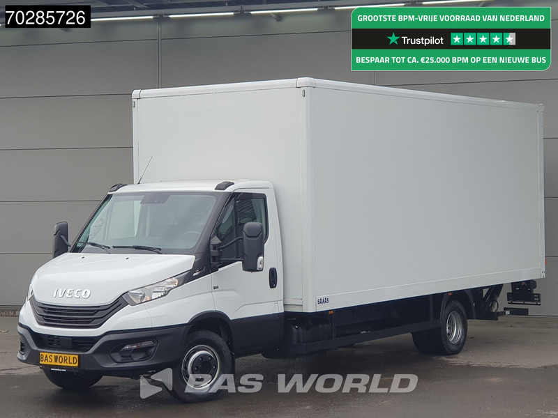 Iveco Daily 70C18 Automaat Luchtvering Laadklep Airco Cruise Bakwagen Euro6 Meubelbak Koffer 36m3 Airco Cruise control - Varebil med kasse: billede 1 Iveco Daily 70C18 Automaat Luchtvering Laadklep Airco Cruise Bakwagen Euro6 Meubelbak Koffer 36m3 Airco Cruise control - Varebil med kasse: billede 1