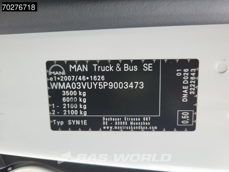 Varevogn MAN TGE 3.140 Automaat L4H3 Airco Camera Parkeersensoren L3H2 14m3 Airco: billede 19