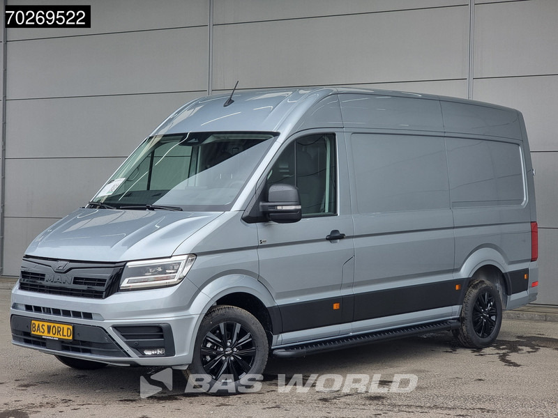 MAN TGE 3.180 Automaat 2025 Black Edition model Facelift L3H3 Navi CarPlay Camera L2H2 11m3 Airco Cruise control - Varevogn: billede 1 MAN TGE 3.180 Automaat 2025 Black Edition model Facelift L3H3 Navi CarPlay Camera L2H2 11m3 Airco Cruise control - Varevogn: billede 1