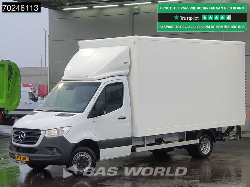 Mercedes-Benz Sprinter 515 CDI Automaat Bakwagen Laadklep Zijdeur MBUX Airco Cruise Meubelbak Koffer 20m3 Airco Cruise control - Varebil med kasse: billede 1 Mercedes-Benz Sprinter 515 CDI Automaat Bakwagen Laadklep Zijdeur MBUX Airco Cruise Meubelbak Koffer 20m3 Airco Cruise control - Varebil med kasse: billede 1