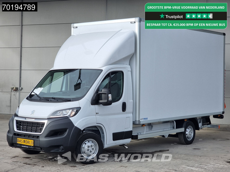 Peugeot Boxer 165PK Bakwagen Laadklep Zijdeur Lat om lat Airco Bluetooth Radio Meubelbak Koffer Gesloten laadbak 21m3 Airco Cruise control - Varebil med kasse: billede 1 Peugeot Boxer 165PK Bakwagen Laadklep Zijdeur Lat om lat Airco Bluetooth Radio Meubelbak Koffer Gesloten laadbak 21m3 Airco Cruise control - Varebil med kasse: billede 1