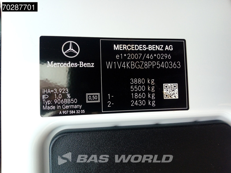 Varebil med kasse Mercedes-Benz Sprinter 417 CDI MULTIPLE UNITS AVAILABLE 11m3 A/C: billede 17