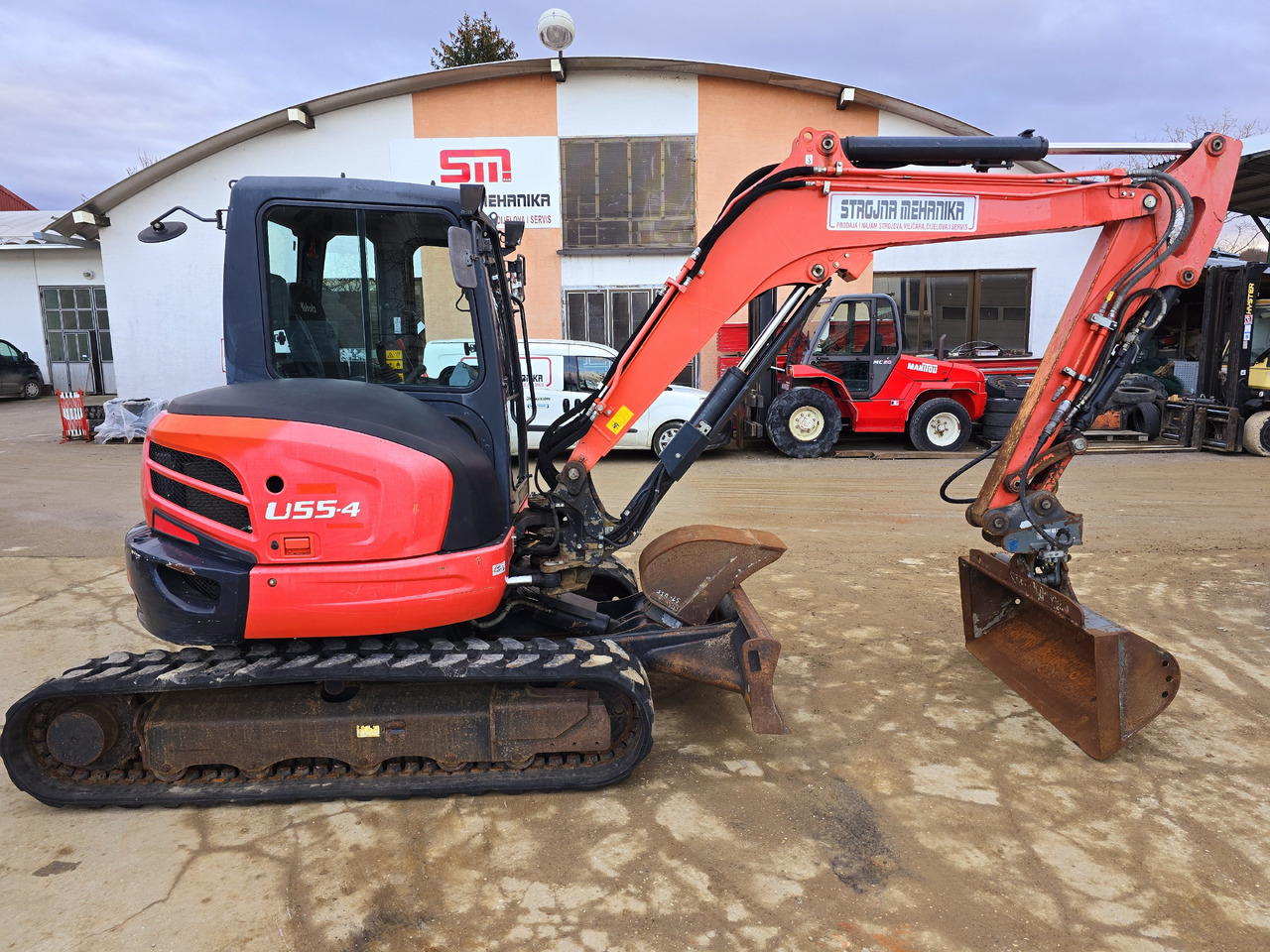 Kubota U55-4 - Minigravemaskine: billede 1 Kubota U55-4 - Minigravemaskine: billede 1