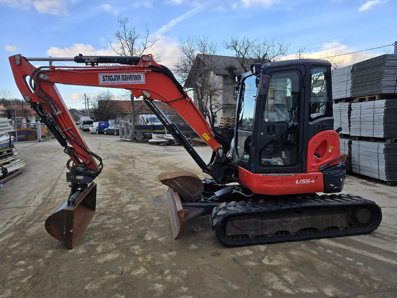 Kubota U55-4 - Minigravemaskine: billede 3 Kubota U55-4 - Minigravemaskine: billede 3
