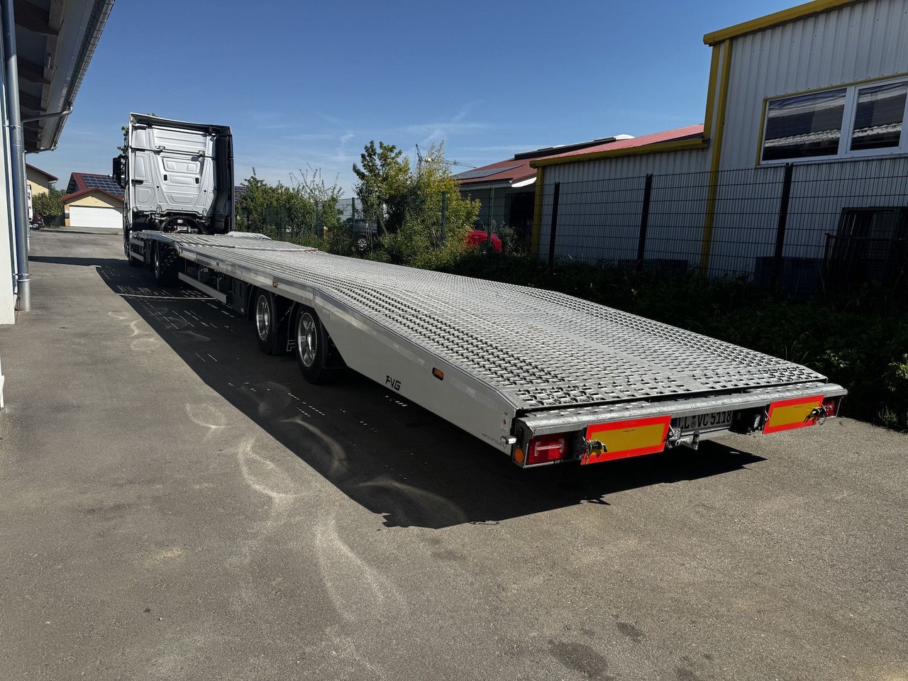 Mercedes-Benz Actros L 1851 FVG Autotransporter + Hänger - Biltransportør lastbil: billede 5 Mercedes-Benz Actros L 1851 FVG Autotransporter + Hänger - Biltransportør lastbil: billede 5