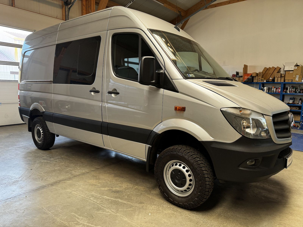 Mercedes-Benz Sprinter 316 CDI 4x4 ZG3 8-Sitzer wie neu! - Varevogn, Mandskabsbil: billede 5 Mercedes-Benz Sprinter 316 CDI 4x4 ZG3 8-Sitzer wie neu! - Varevogn, Mandskabsbil: billede 5