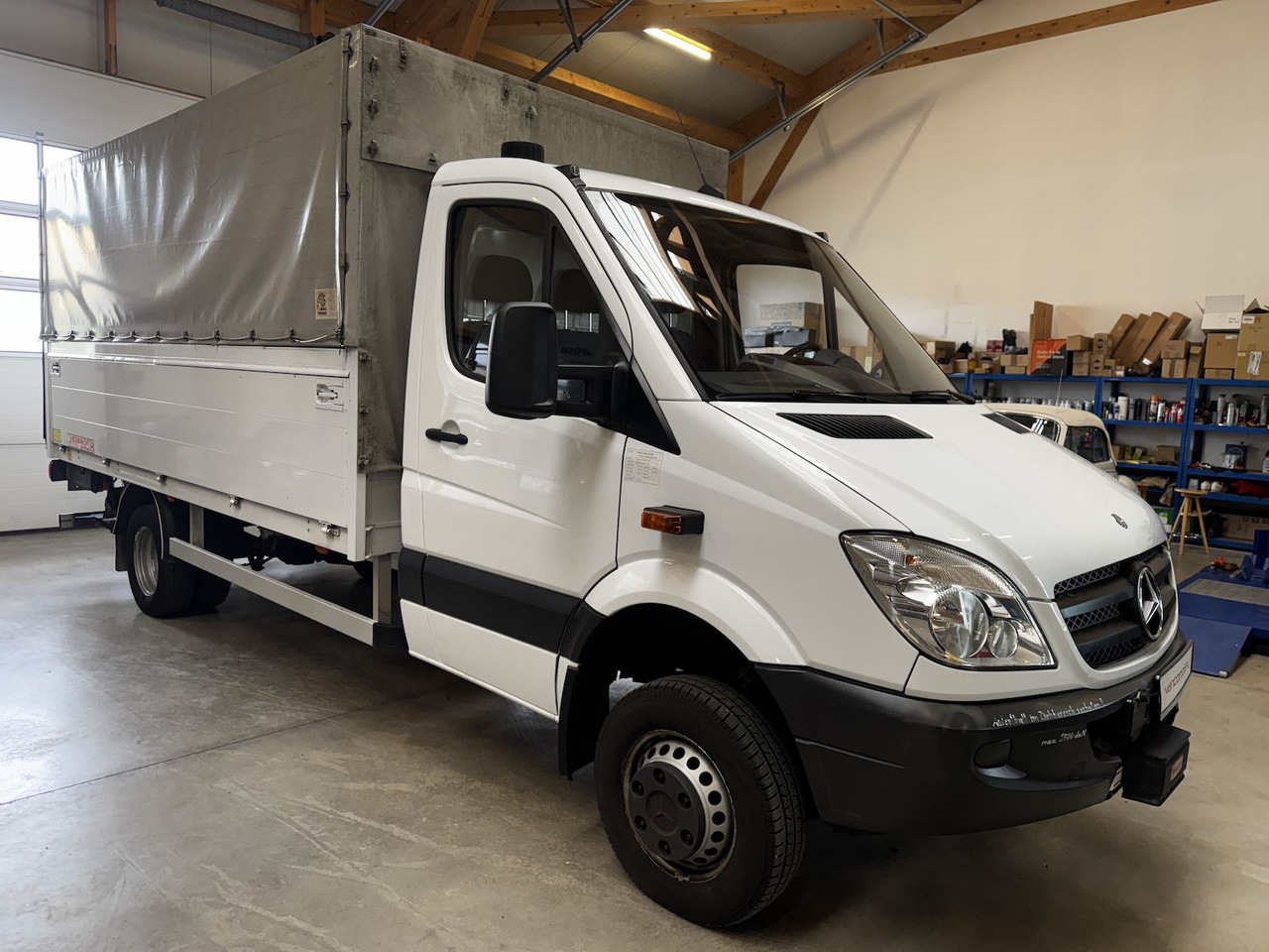 Mercedes-Benz Sprinter 516 CDI 4x4 Winde Pritsche LBW - Ladbil: billede 4 Mercedes-Benz Sprinter 516 CDI 4x4 Winde Pritsche LBW - Ladbil: billede 4