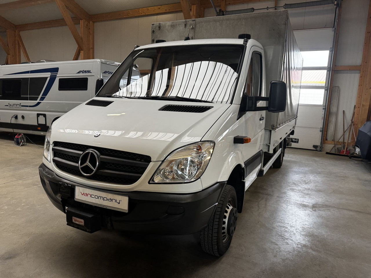 Mercedes-Benz Sprinter 516 CDI 4x4 Winde Pritsche LBW - Ladbil: billede 2 Mercedes-Benz Sprinter 516 CDI 4x4 Winde Pritsche LBW - Ladbil: billede 2