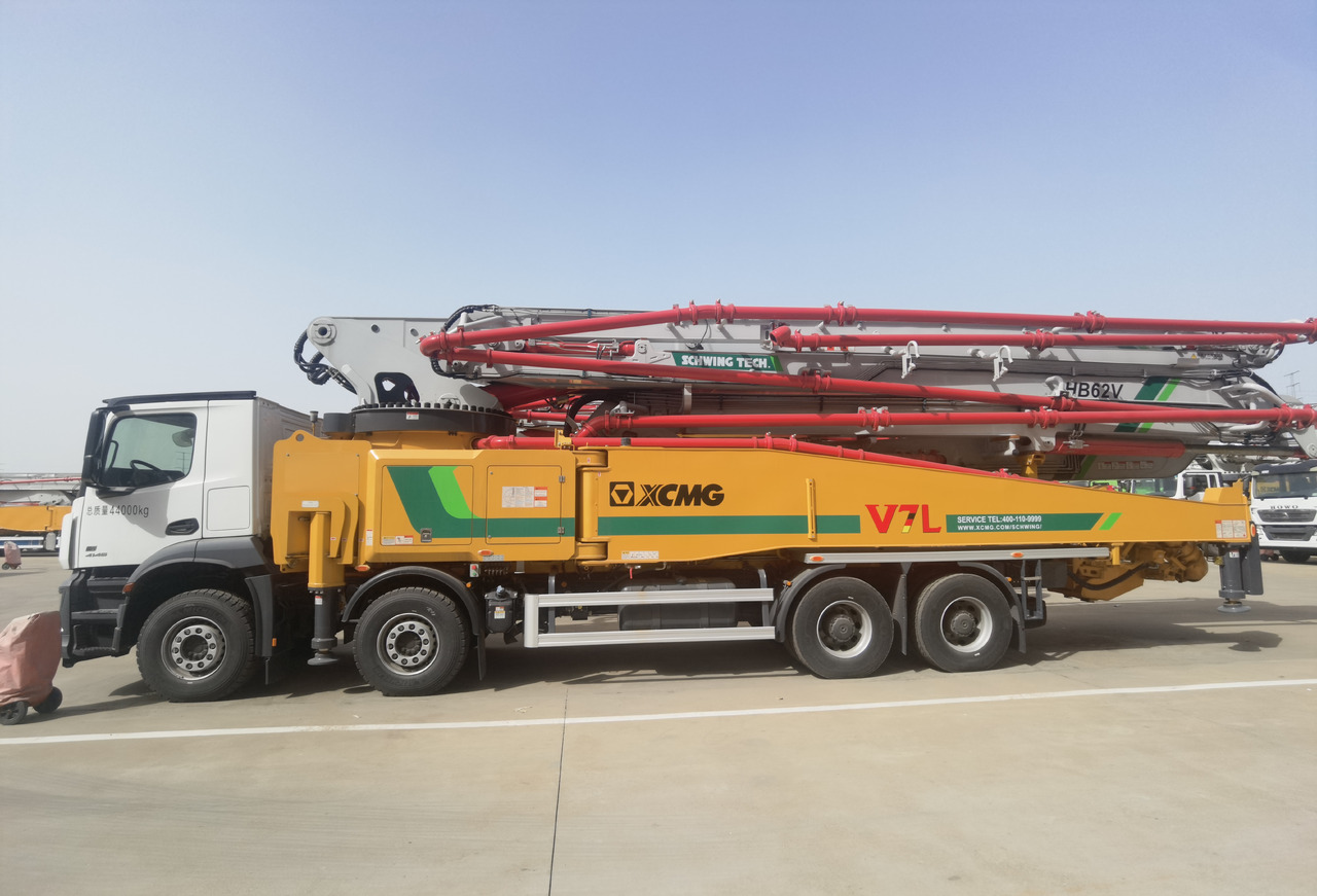 XCMG Official Schwing Concrete Pump HB62V Used Telescopic Concrete Pump Truck Price - Betonpumpe: billede 3 XCMG Official Schwing Concrete Pump HB62V Used Telescopic Concrete Pump Truck Price - Betonpumpe: billede 3
