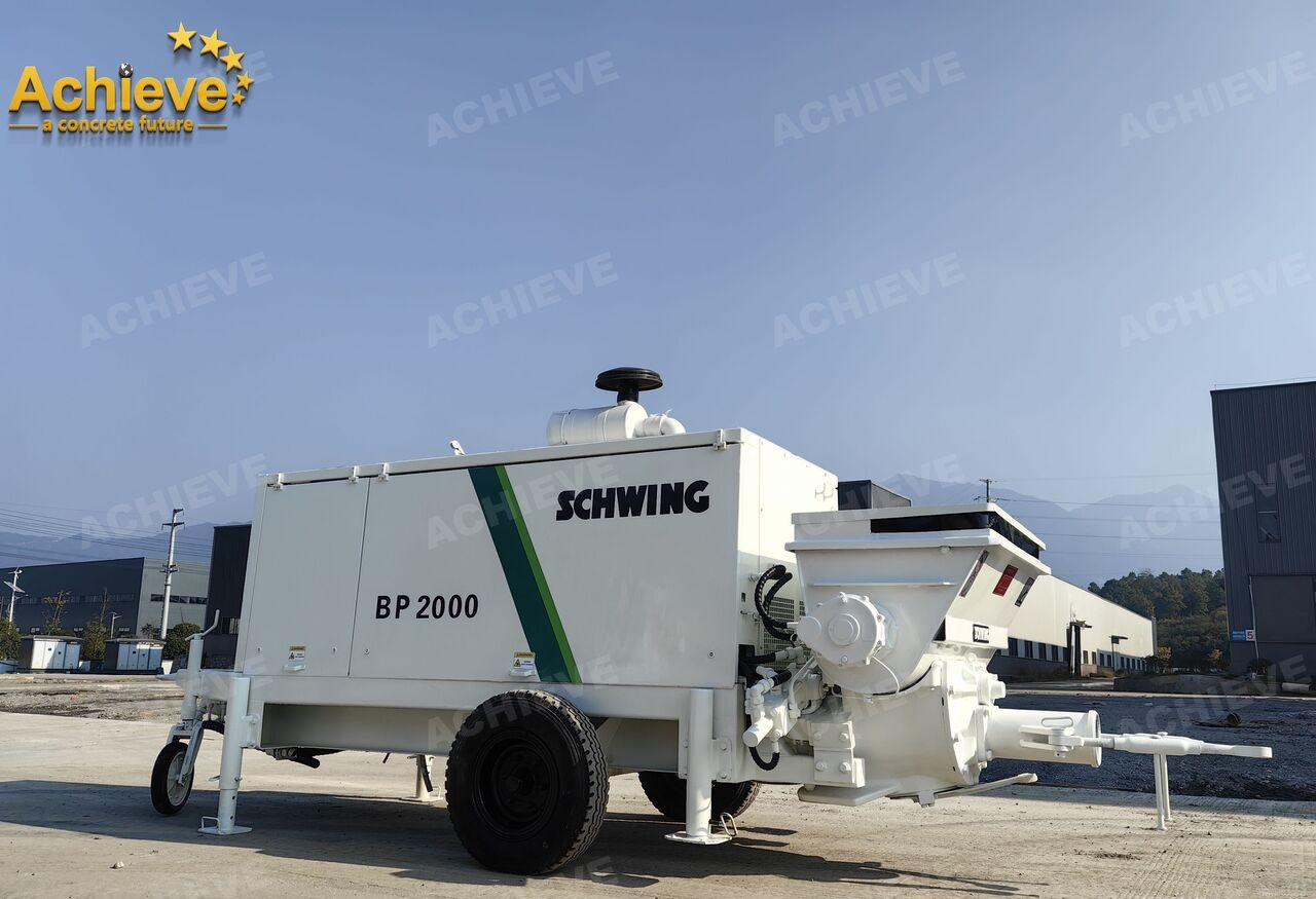 Schwing BP2000 5000kg 2008 Concrete Pump With Brand New High Quality【ACH - Stationær betonpumpe: billede 3 Schwing BP2000 5000kg 2008 Concrete Pump With Brand New High Quality【ACH - Stationær betonpumpe: billede 3
