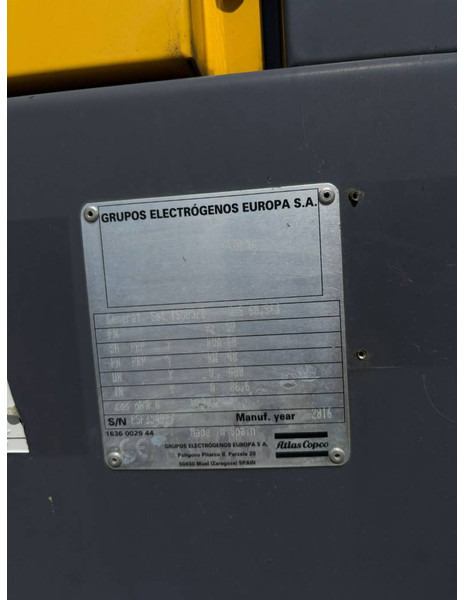 Atlas-Copco QAS 60 ST3 - Strømgenerator: billede 5 Atlas-Copco QAS 60 ST3 - Strømgenerator: billede 5