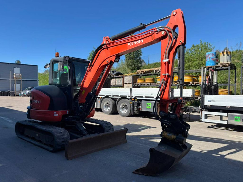 Kubota U 55-4 - Minigravemaskine: billede 2 Kubota U 55-4 - Minigravemaskine: billede 2