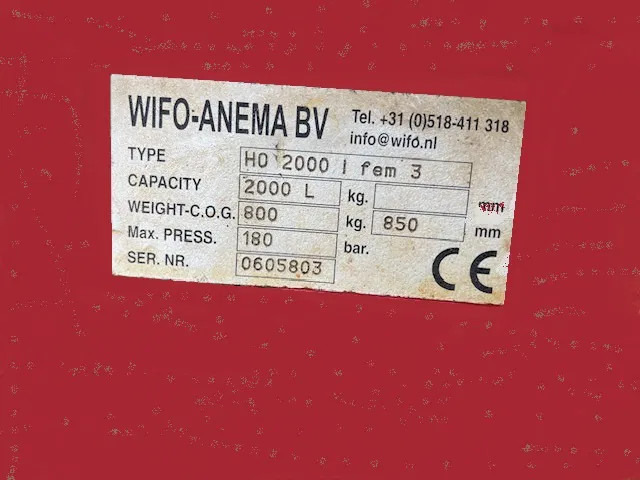 Udstyr Wifo HO 2000 I FEM3: billede 8