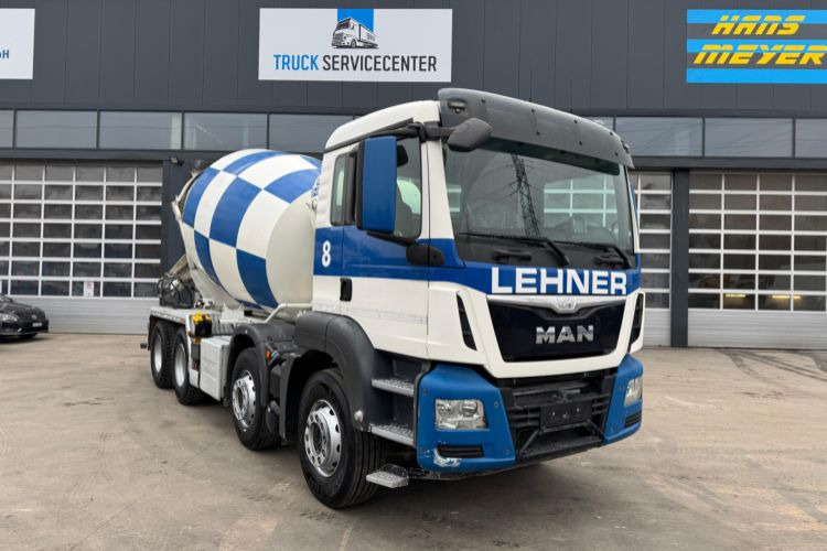 MAN TGS 32.400 8x4 Stetter 9m3 - Betonbil: billede 3 MAN TGS 32.400 8x4 Stetter 9m3 - Betonbil: billede 3