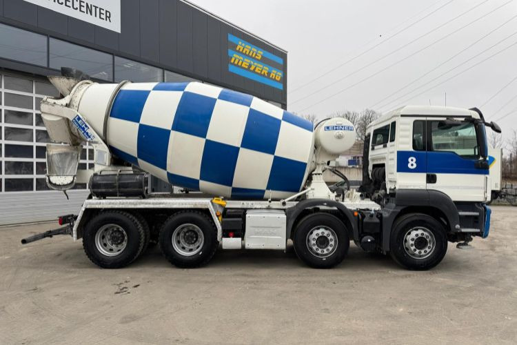 MAN TGS 32.400 8x4 Stetter 9m3 - Betonbil: billede 4 MAN TGS 32.400 8x4 Stetter 9m3 - Betonbil: billede 4
