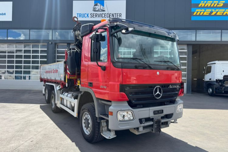 Mercedes-Benz Actros 2646 6x4/4 Fassi 275-8 Kipper - Lastbil med kran: billede 5 Mercedes-Benz Actros 2646 6x4/4 Fassi 275-8 Kipper - Lastbil med kran: billede 5