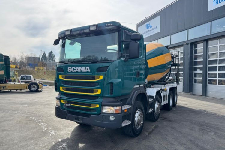 Scania R480 8x4 SWS KIPPER/MISCHER - Tipvogn lastbil: billede 1 Scania R480 8x4 SWS KIPPER/MISCHER - Tipvogn lastbil: billede 1