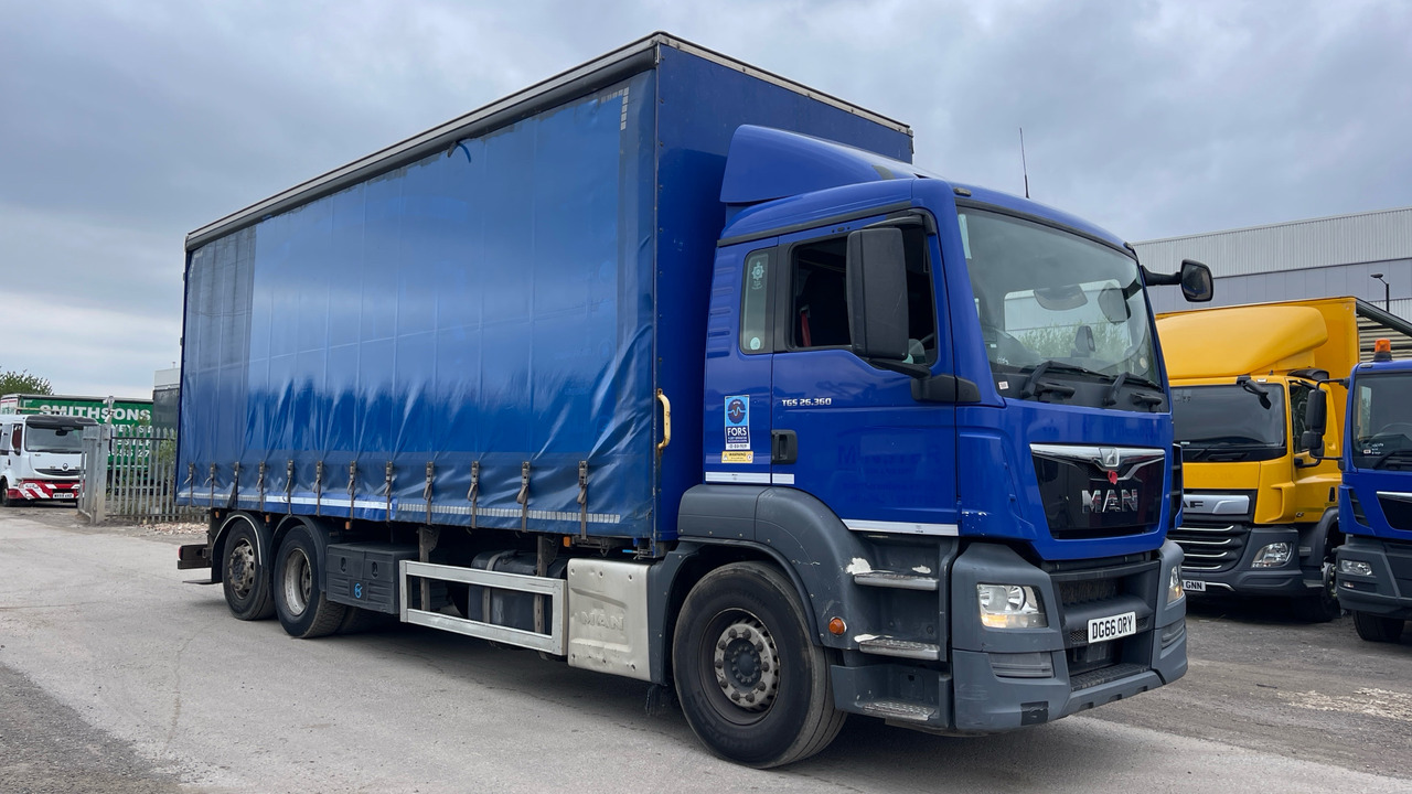 Man TGS 26.360 - Lastbil med presenning: billede 1 Man TGS 26.360 - Lastbil med presenning: billede 1