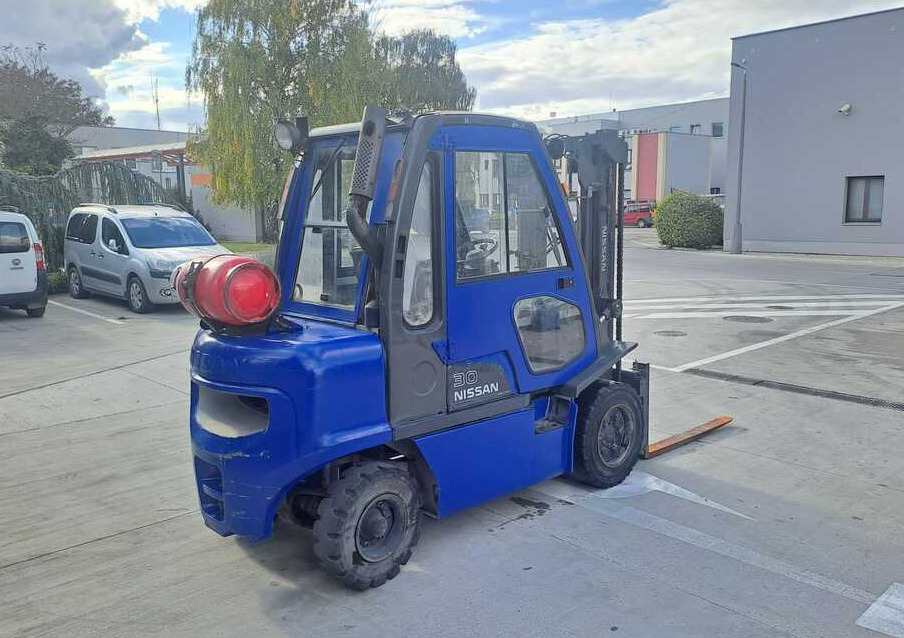 Nissan UG1D2E700683 - Gas gaffeltruck: billede 4 Nissan UG1D2E700683 - Gas gaffeltruck: billede 4