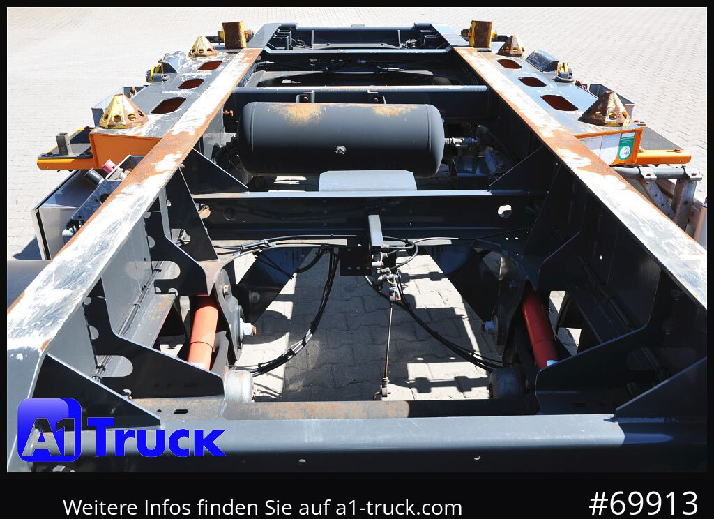 HUEFFERMANN HMA 1812 ZB HTM, Absetz City, Safety-Fix Luft, - Kroghejsvogn/ Skip loader anhænger: billede 3 HUEFFERMANN HMA 1812 ZB HTM, Absetz City, Safety-Fix Luft, - Kroghejsvogn/ Skip loader anhænger: billede 3