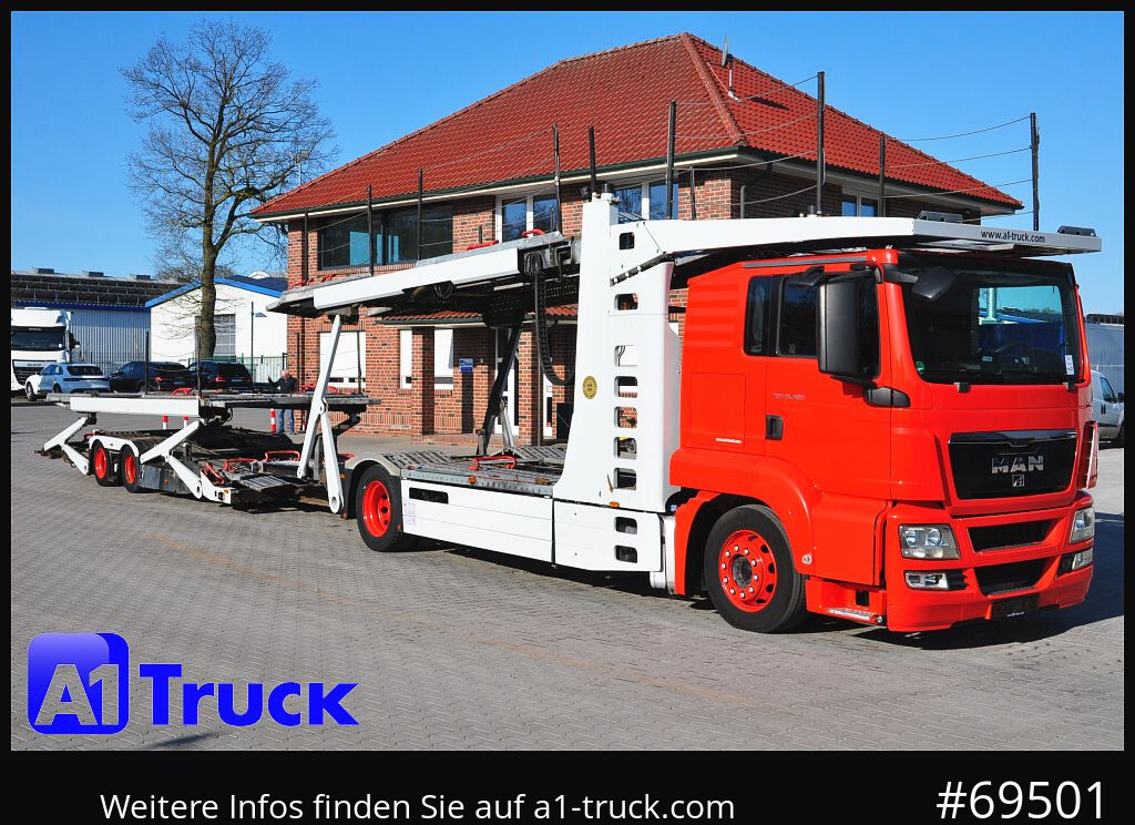 MAN 18.400 TGX, Autotransporter Kässbohrer, - Biltransportør lastbil: billede 1 MAN 18.400 TGX, Autotransporter Kässbohrer, - Biltransportør lastbil: billede 1