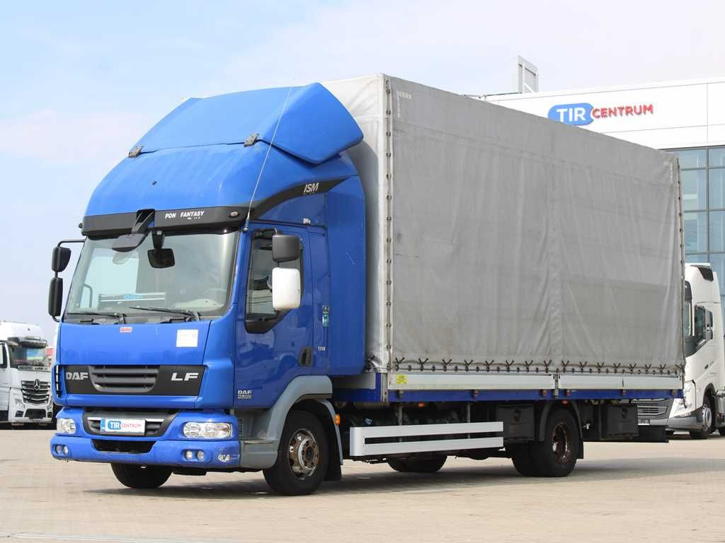 DAF LF 45.220, EURO 5 EEV, SLEEPING CABIN,SIDE-WALLS - Lastbil med presenning: billede 1 DAF LF 45.220, EURO 5 EEV, SLEEPING CABIN,SIDE-WALLS - Lastbil med presenning: billede 1