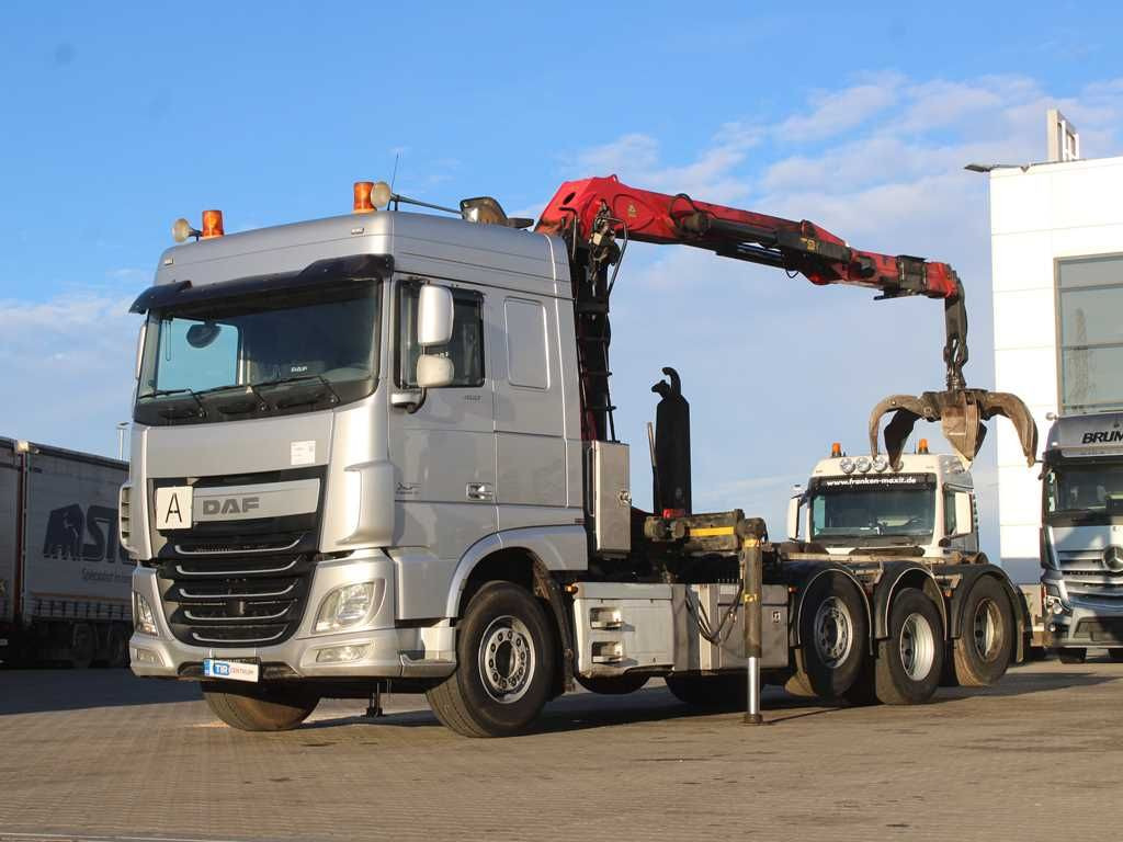 DAF XF 460, EURO 6, 8X2, 2X LIFTING AXLE, PALFINGER - Lastbil kroghejs: billede 1 DAF XF 460, EURO 6, 8X2, 2X LIFTING AXLE, PALFINGER - Lastbil kroghejs: billede 1