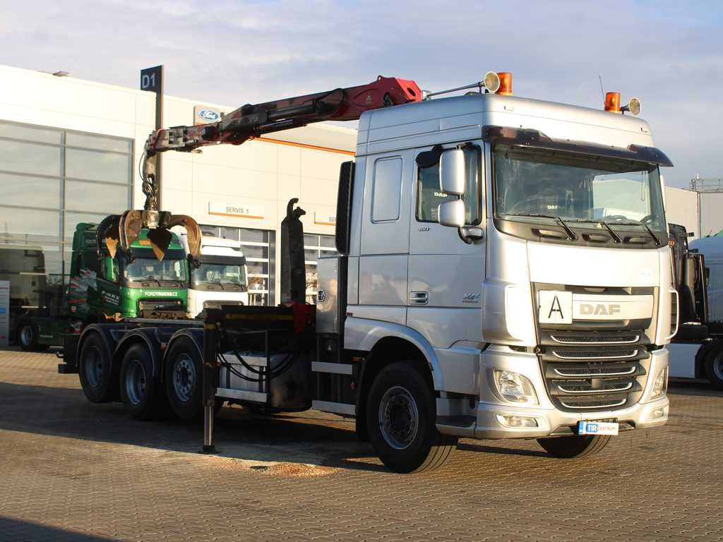 DAF XF 460, EURO 6, 8X2, 2X LIFTING AXLE, PALFINGER - Lastbil kroghejs: billede 2 DAF XF 460, EURO 6, 8X2, 2X LIFTING AXLE, PALFINGER - Lastbil kroghejs: billede 2