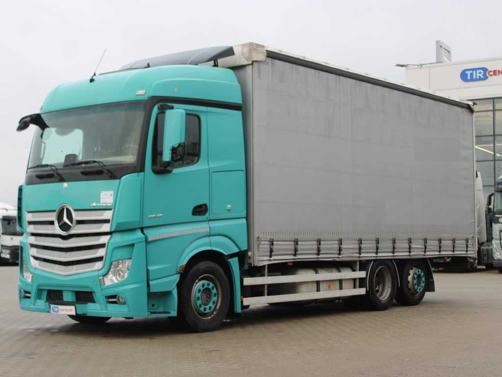 Mercedes-Benz Actros 2545, 6X2, EURO 6, AIR SUSPENSIONS - Lastbil med presenning: billede 1 Mercedes-Benz Actros 2545, 6X2, EURO 6, AIR SUSPENSIONS - Lastbil med presenning: billede 1