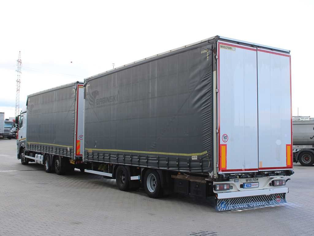 Mercedes-Benz Actros 2545, TRANZIT SET, LIFTING AXLE, EURO 6 - Lastbil med presenning: billede 4 Mercedes-Benz Actros 2545, TRANZIT SET, LIFTING AXLE, EURO 6 - Lastbil med presenning: billede 4