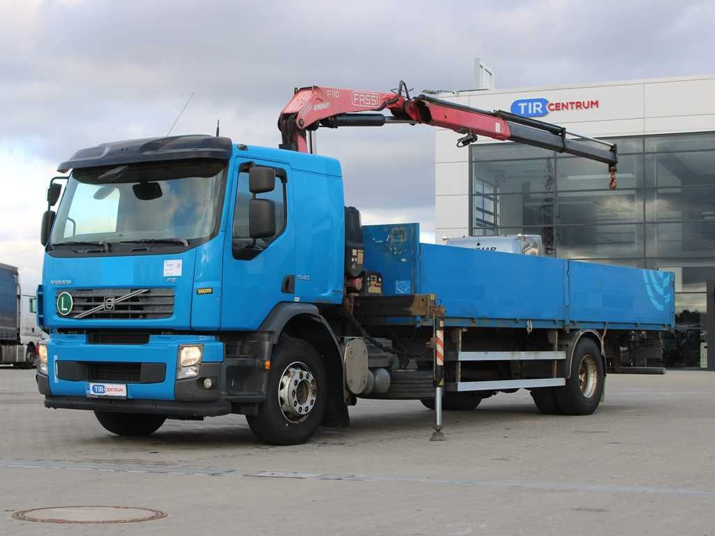 Volvo FE S 340 42R, EURO 5, CRANE FASSI F110A.22 - Lastbil med kran: billede 1 Volvo FE S 340 42R, EURO 5, CRANE FASSI F110A.22 - Lastbil med kran: billede 1