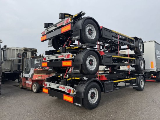 Kögel AW 18 Lafette Neu - Containerbil/ Veksellad påhængsvogn: billede 2 Kögel AW 18 Lafette Neu - Containerbil/ Veksellad påhængsvogn: billede 2