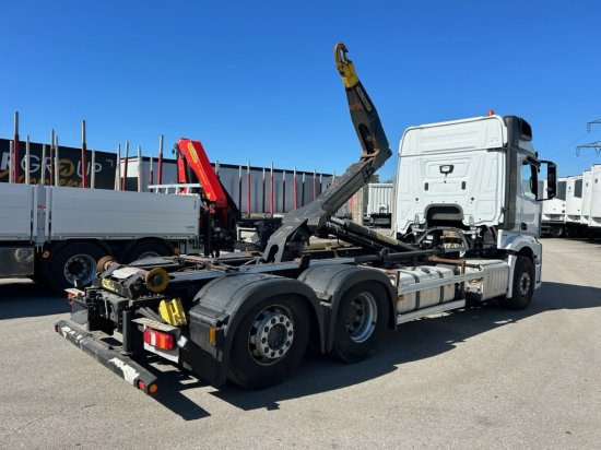 Mercedes-Benz Actros 2545L 6x2 Hyva Abroller, E6 ,Retarder, Lenk-Liftachse, - Lastbil kroghejs: billede 4 Mercedes-Benz Actros 2545L 6x2 Hyva Abroller, E6 ,Retarder, Lenk-Liftachse, - Lastbil kroghejs: billede 4