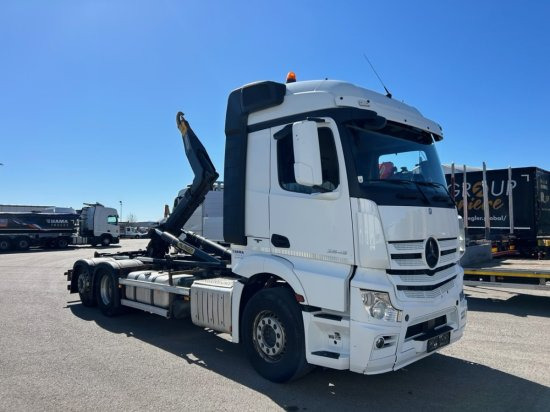 Mercedes-Benz Actros 2545L 6x2 Hyva Abroller, E6 ,Retarder, Lenk-Liftachse, - Lastbil kroghejs: billede 3 Mercedes-Benz Actros 2545L 6x2 Hyva Abroller, E6 ,Retarder, Lenk-Liftachse, - Lastbil kroghejs: billede 3