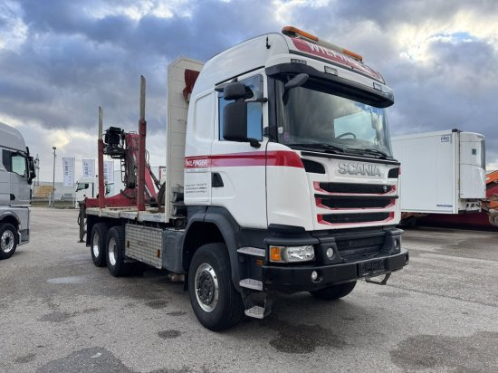 Scania G490 6X6 Blatt-Blatt Penz Kran 12.Z8.70 - Tømmerbil, Lastbil med kran: billede 1 Scania G490 6X6 Blatt-Blatt Penz Kran 12.Z8.70 - Tømmerbil, Lastbil med kran: billede 1