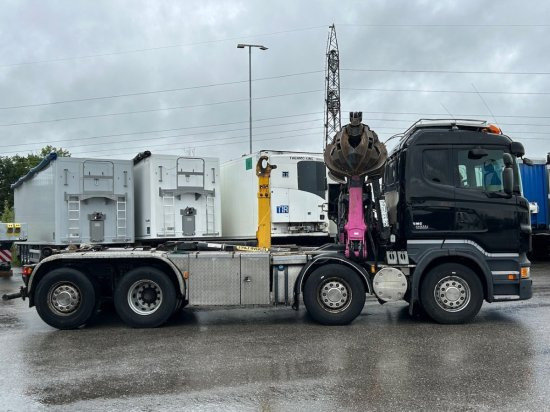 Scania R560 8x2, Schrottkran, E5, Lenk-Lift-Achse - Lastbil kroghejs, Lastbil med kran: billede 2 Scania R560 8x2, Schrottkran, E5, Lenk-Lift-Achse - Lastbil kroghejs, Lastbil med kran: billede 2