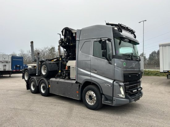 Volvo FH 16 650 6x4 Langholzzug + Doll M2K-9L Nachläufer mit Palfinger Epsilon S260C96, I-Shift, Retarder, - Tømmerbil, Lastbil med kran: billede 3 Volvo FH 16 650 6x4 Langholzzug + Doll M2K-9L Nachläufer mit Palfinger Epsilon S260C96, I-Shift, Retarder, - Tømmerbil, Lastbil med kran: billede 3