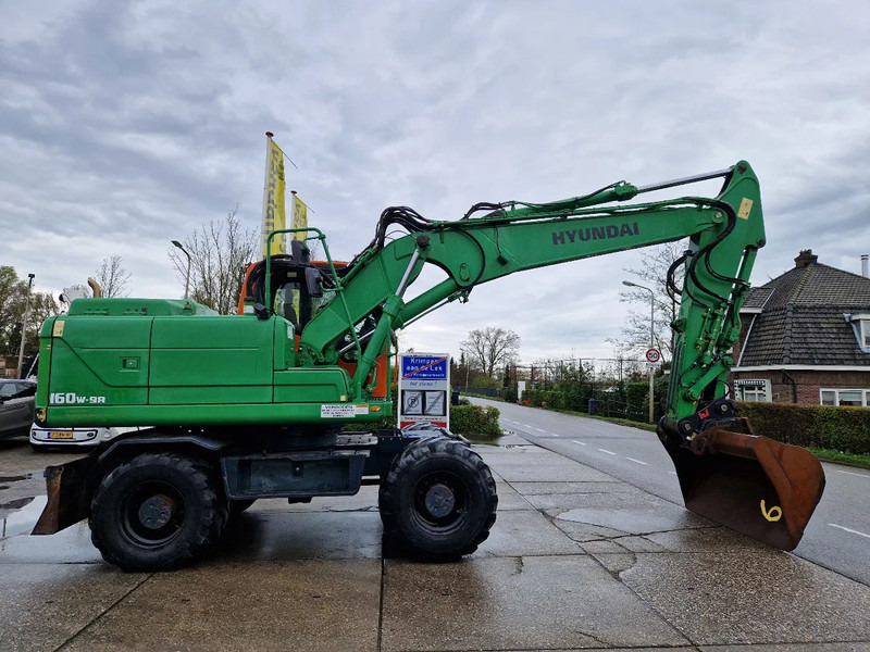 Hyundai Robex 160W-9A met 6-cilinder Cummins motor - Hjulgravemaskine: billede 2 Hyundai Robex 160W-9A met 6-cilinder Cummins motor - Hjulgravemaskine: billede 2