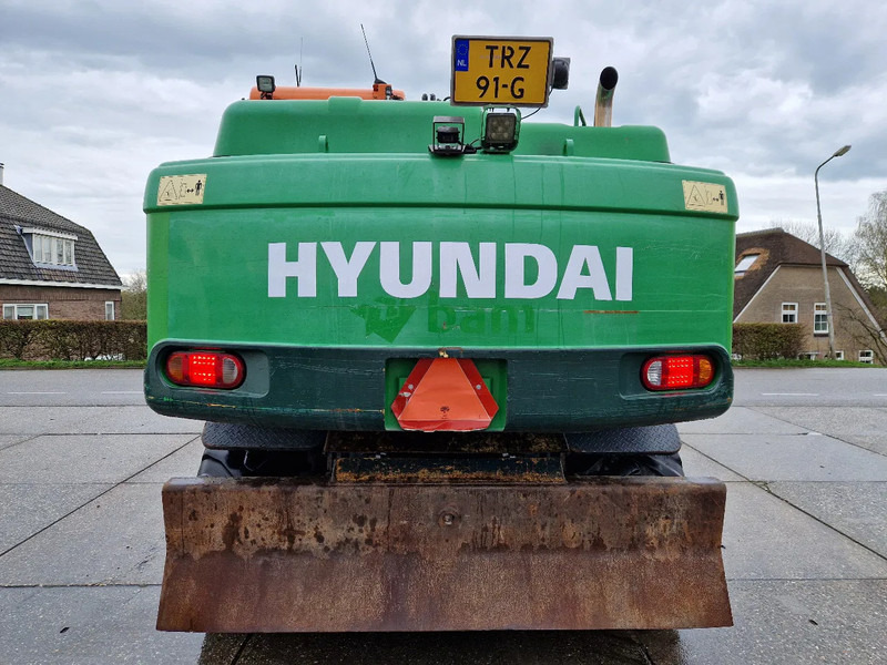 Hyundai Robex 160W-9A met 6-cilinder Cummins motor - Hjulgravemaskine: billede 3 Hyundai Robex 160W-9A met 6-cilinder Cummins motor - Hjulgravemaskine: billede 3