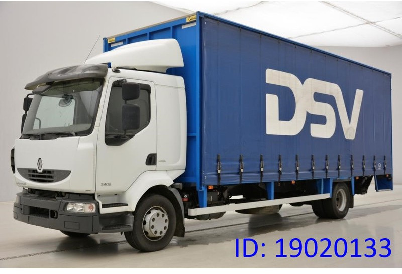 Renault Midlum 240 DXi* - Lastbil med presenning: billede 1 Renault Midlum 240 DXi* - Lastbil med presenning: billede 1